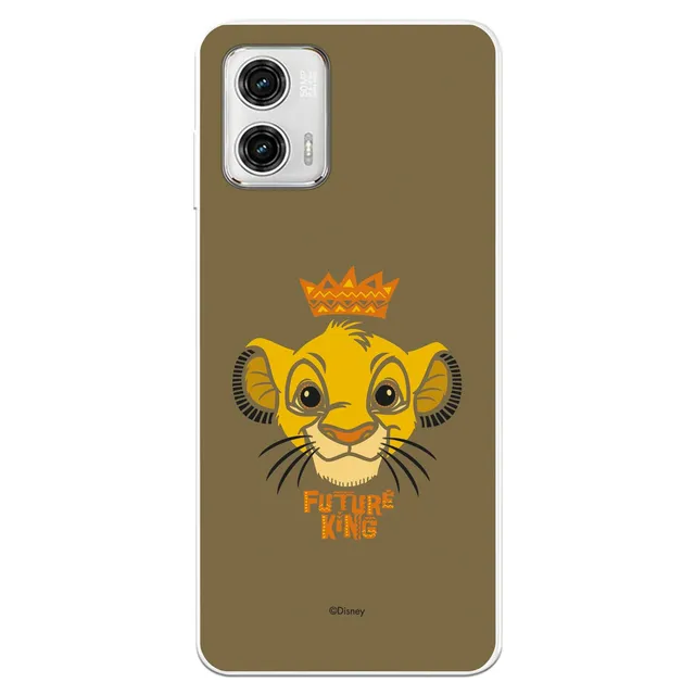 La Casa de las Carcasas Licenze Ufficiali Moto G73 5G custodia Simba Corona