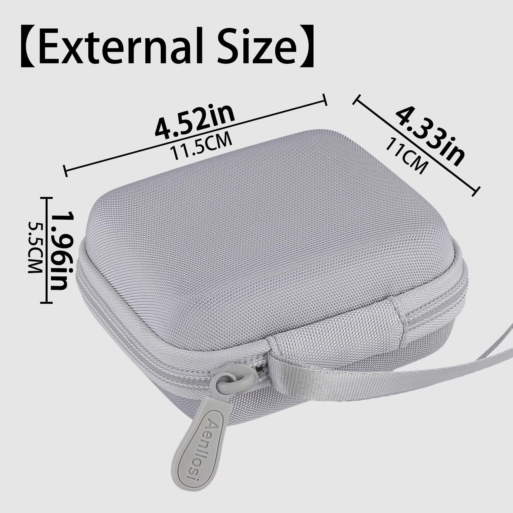 Aenllosi Printer Case Custodia PRT Mini Etichettatrice EVA Nera