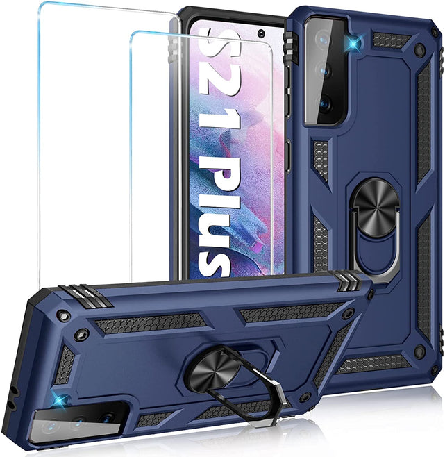 Redpepper Galaxy S21 Plus cover armor magnetica con anello
