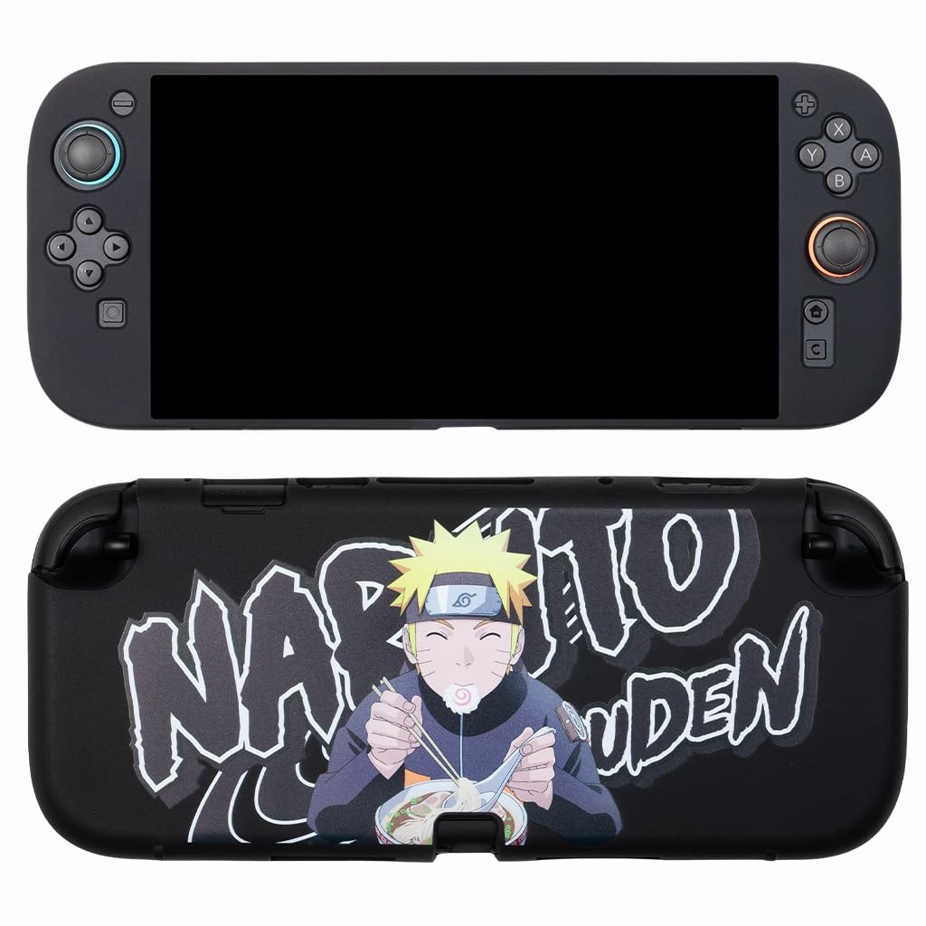 Konix Naruto Custodia Silicone Switch 2 Nero Ramen