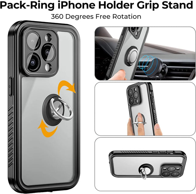 Redpepper iPhone 14 Pro Max cover impermeabile trasparente