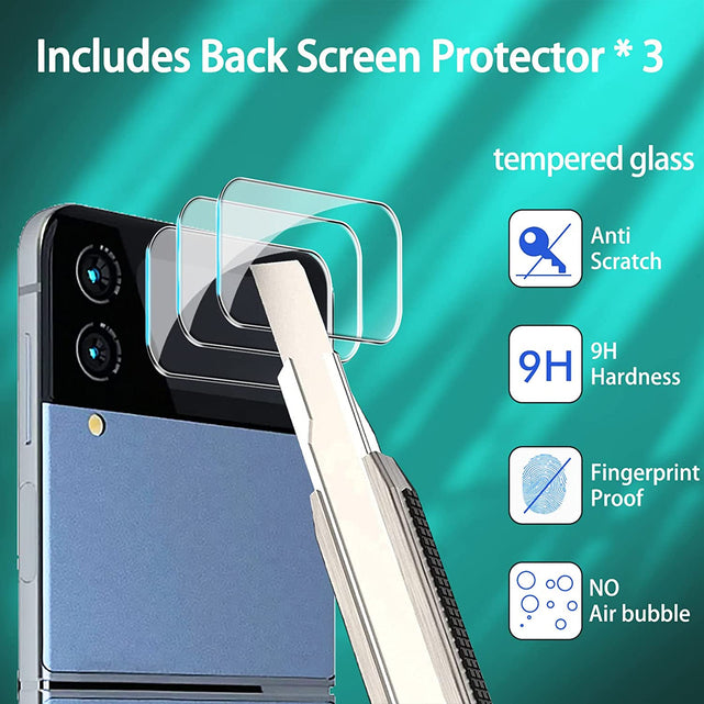 Redpepper Z Flip 4 Pellicola TPU 6,7" + Vetro Fotocamera 9H