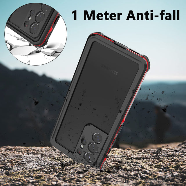 Redpepper Galaxy S21 Ultra custodia impermeabile IP68 trasparente