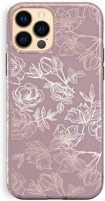 Redpepper iPhone 13 Pro Cover Velvet Caviar protettiva 6.1"