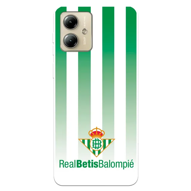 La Casa de las Carcasas Real Betis custodia Moto G14 strisce