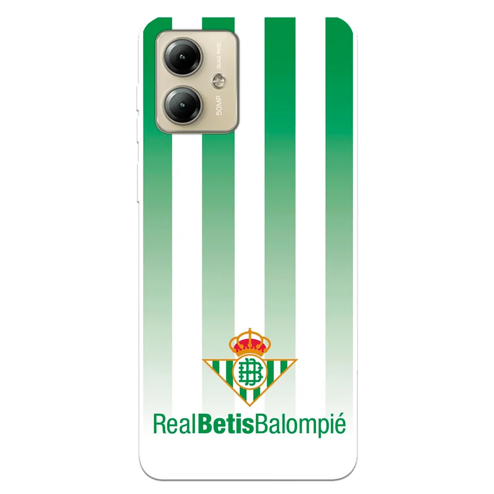 La Casa de las Carcasas Real Betis custodia Moto G14 strisce