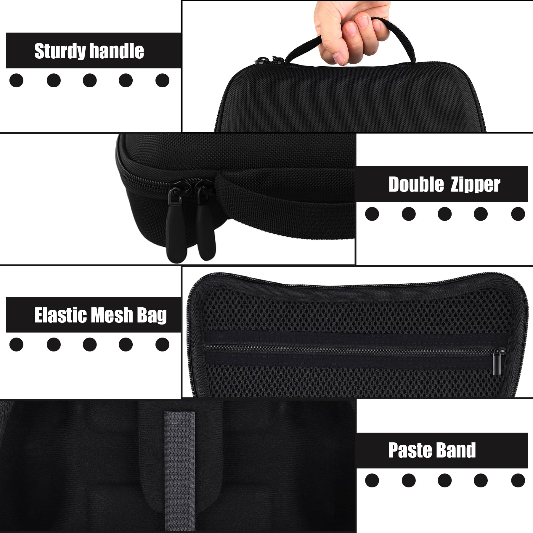 Aenllosi Game Controller Case Kishi V3 Pro custodia Nero