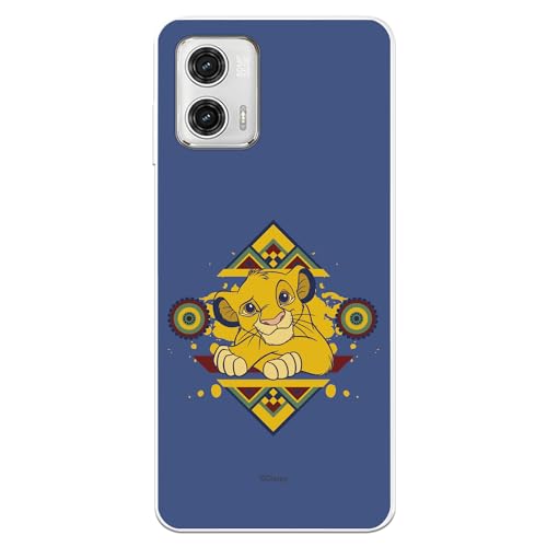 La Casa de las Carcasas Licenze Ufficiali Moto G73 5G cover Simba Blu