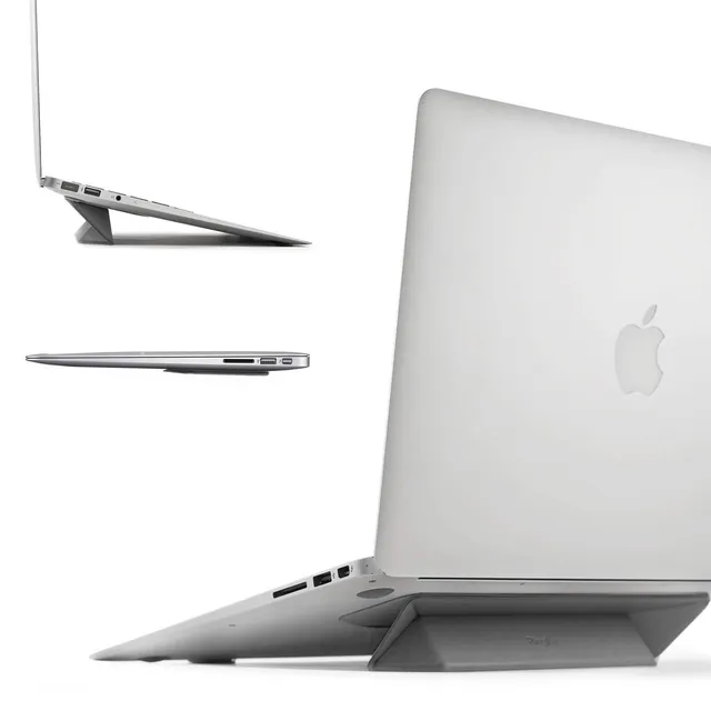 Ringke Stand Supporto Laptop Grigio Adesivo Sottile