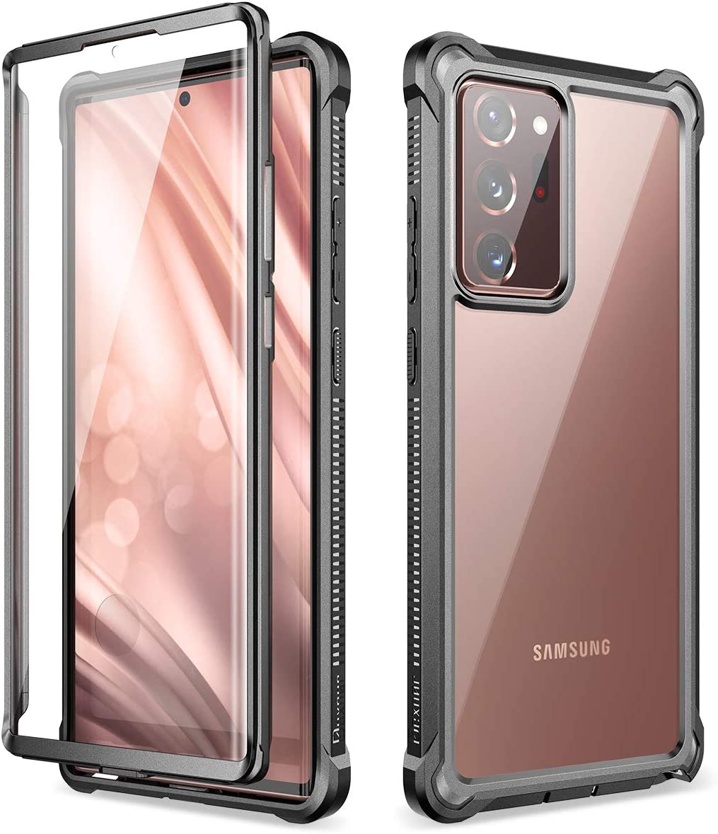Redpepper Note 20 Ultra Cover Rosa Trasparente Antiurto