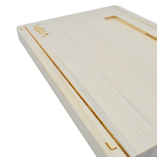 VAIA Focus amplificatore legno marrone dock scrivania
