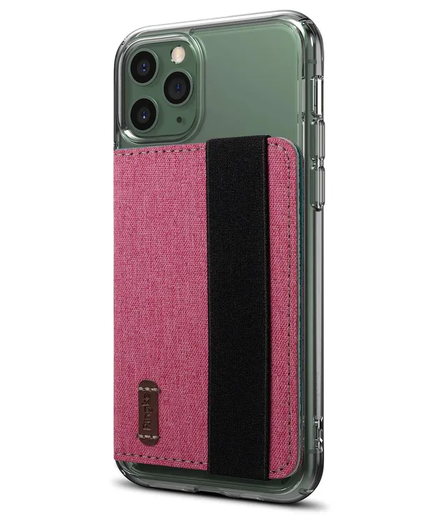 Ringke Card Holder porta carte adesivo per smartphone nero