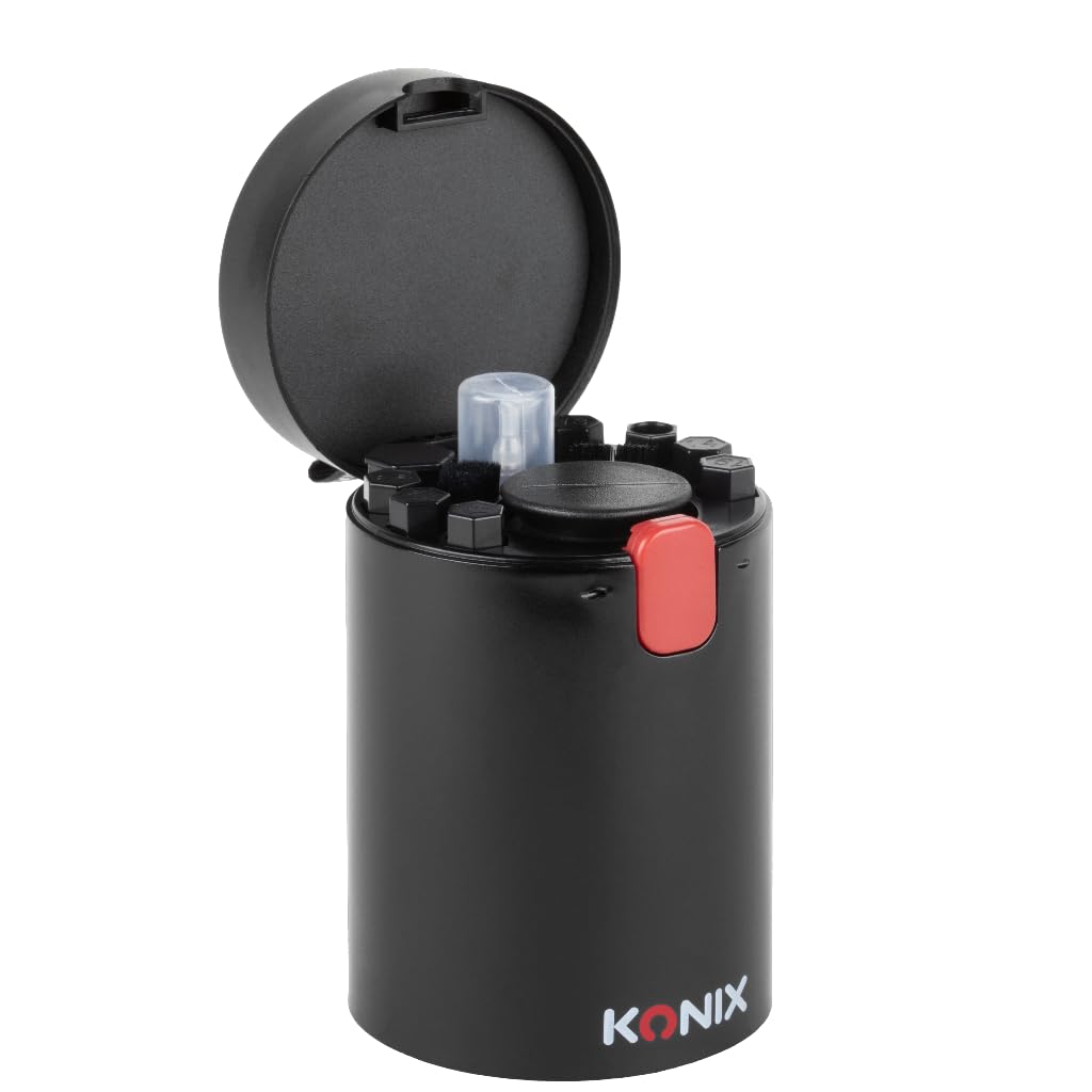 Konix Kit Pulizia 19 in 1 Nero per Tastiera Smartphone PC