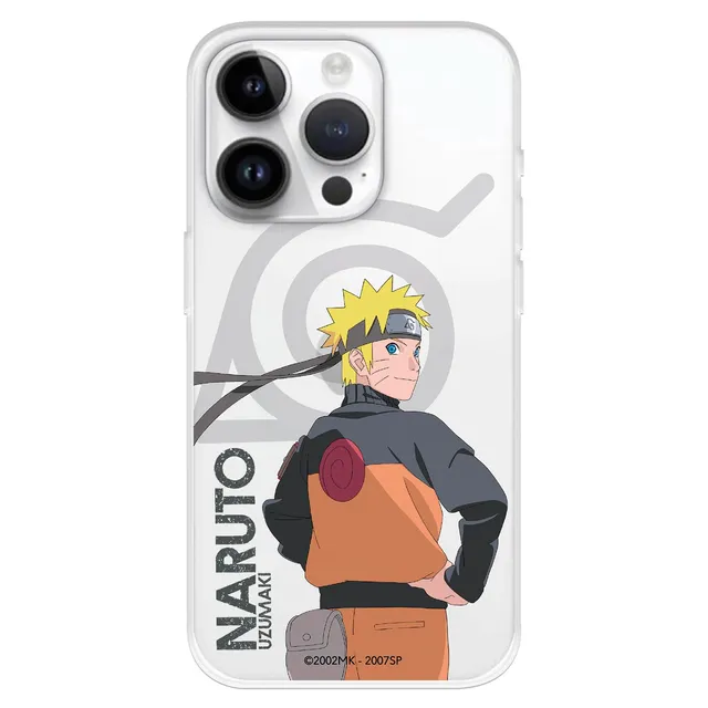 La Casa de las Carcasas Naruto Uzumaki custodia iPhone 15 Pro trasparente