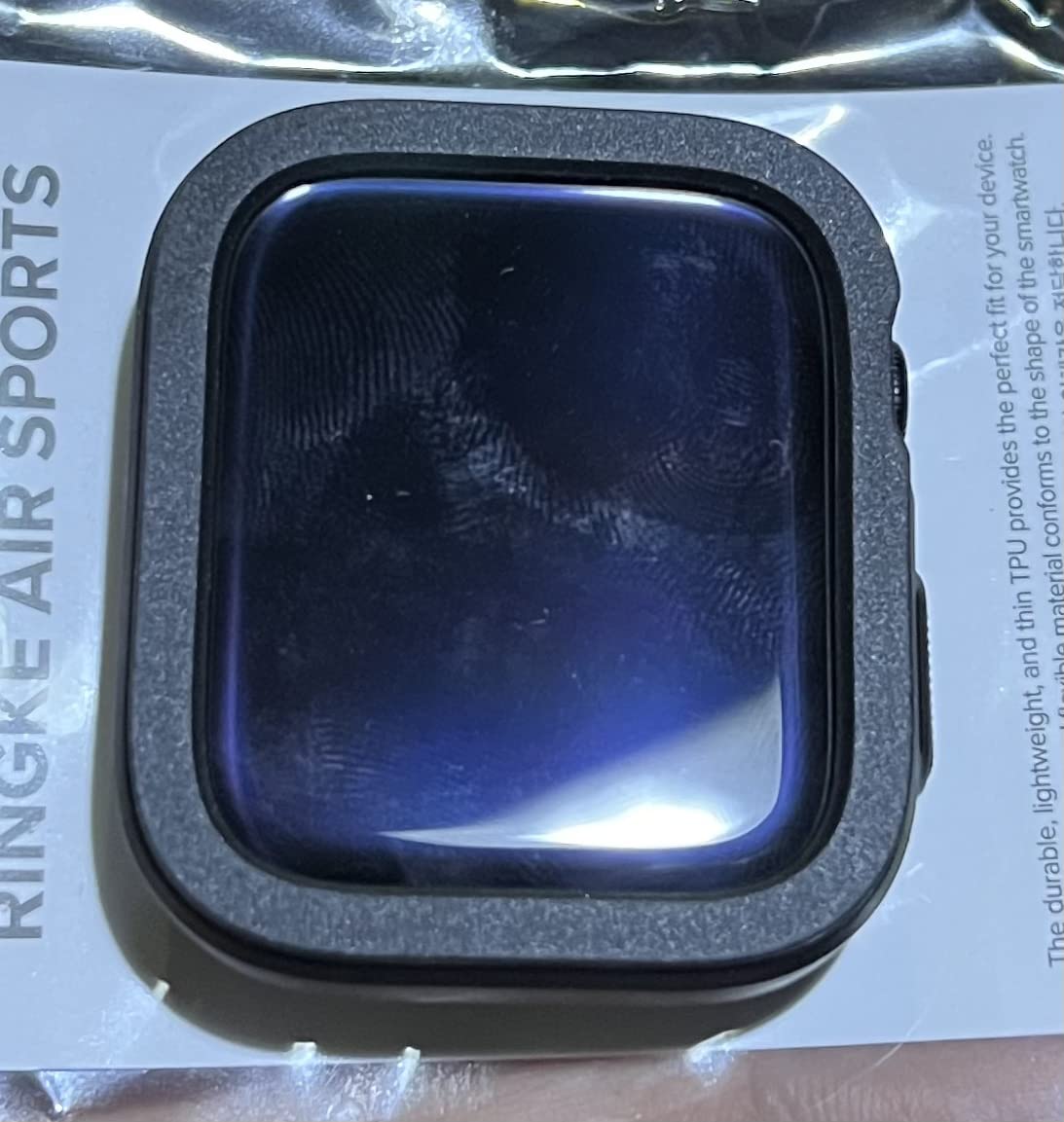 Ringke Air Sports Cover Apple Watch 44/45mm Nero antiurto