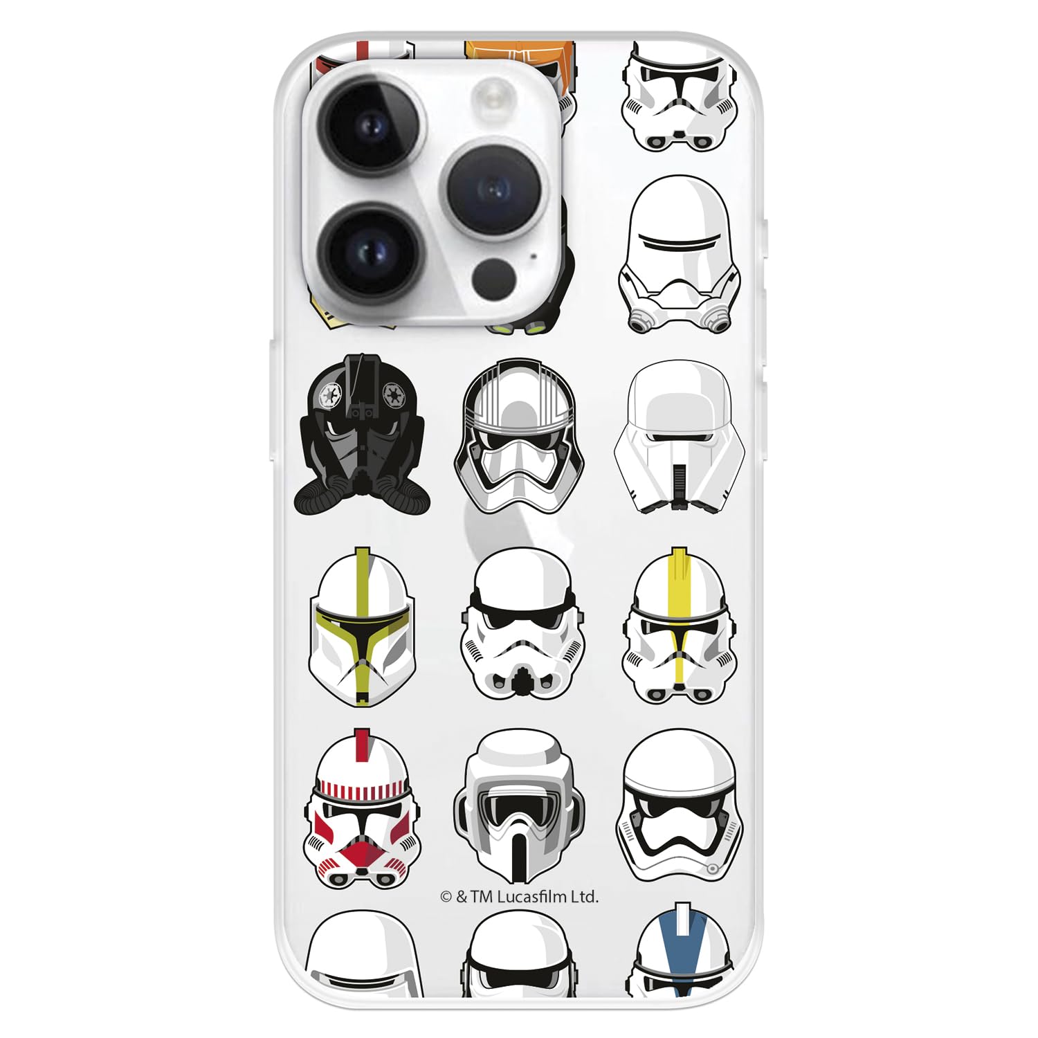 La Casa de las Carcasas Licenze Ufficiali Pattern Caschi cover iPhone 15 Pro