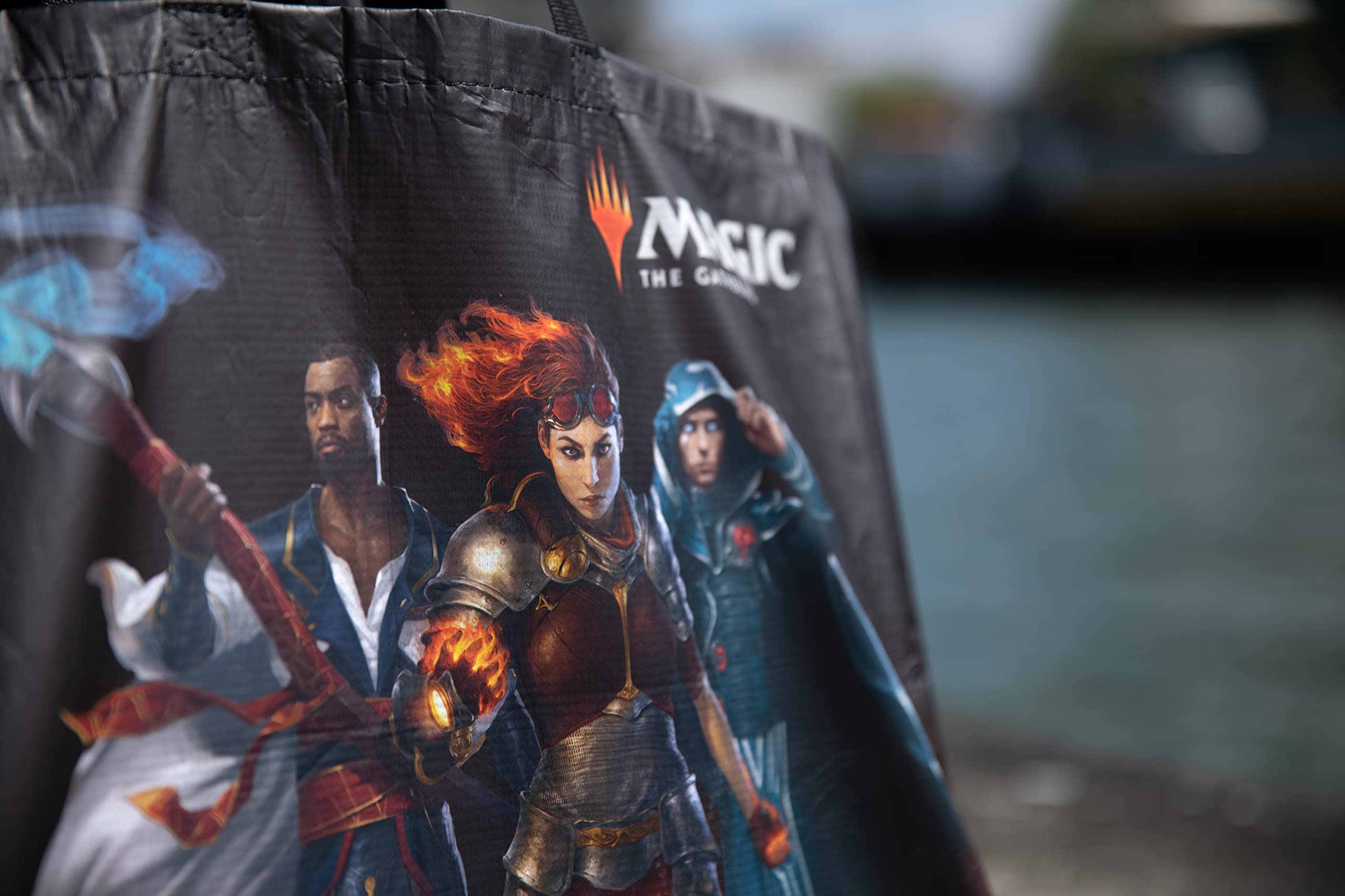 Konix Magic Borsa Spesa 40x45x20 cm Planeswalkers nera