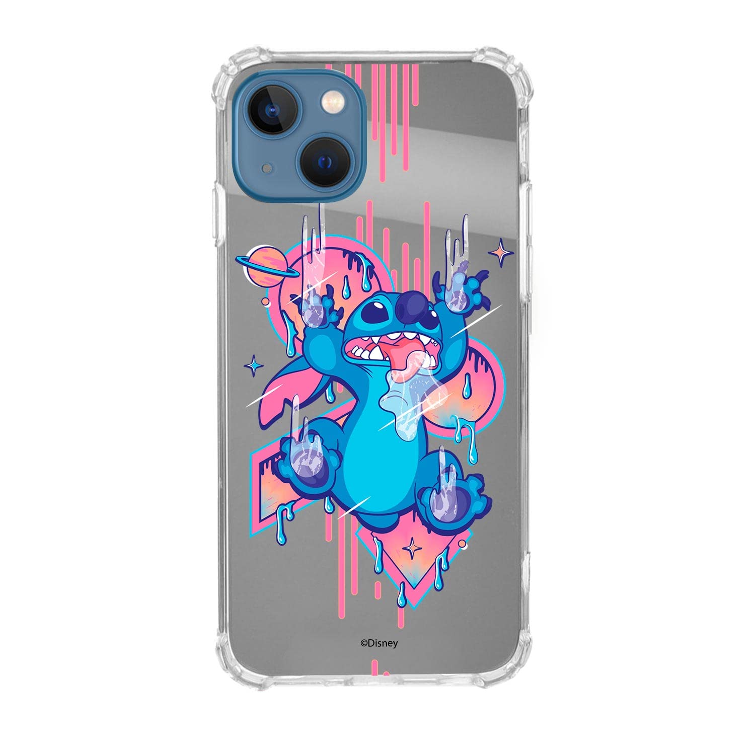 La Casa de las Carcasas Stitch Cover Redmi Note 9 Silicone Nero