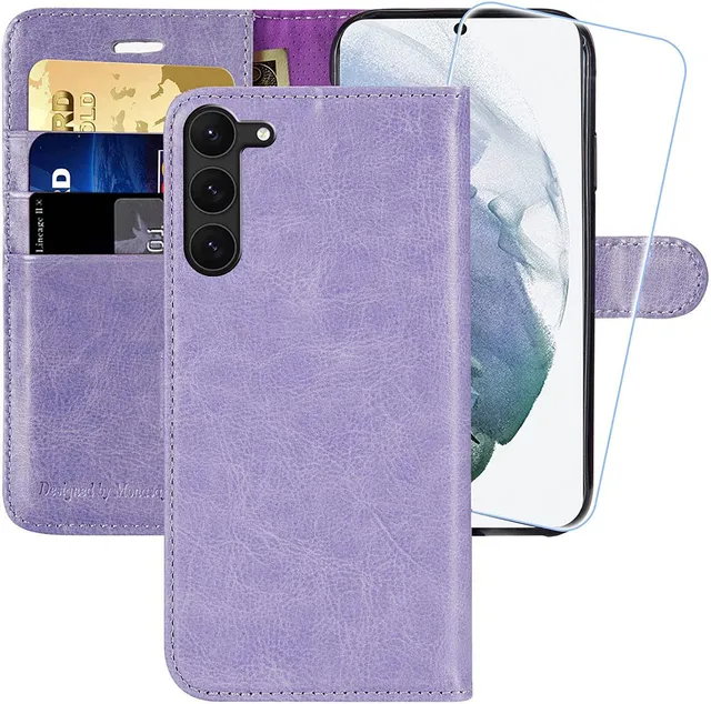 Redpepper Galaxy S23 custodia portafoglio pelle con carte
