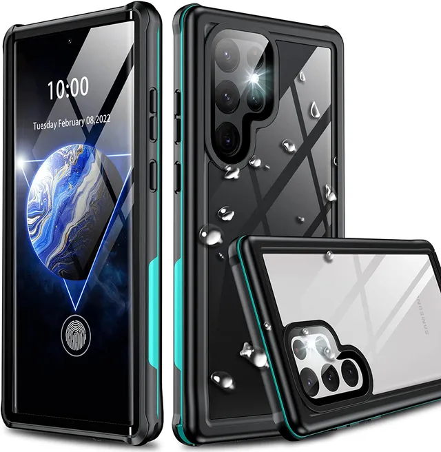 Redpepper Galaxy S22 Ultra cover impermeabile IP68 trasparente rugged