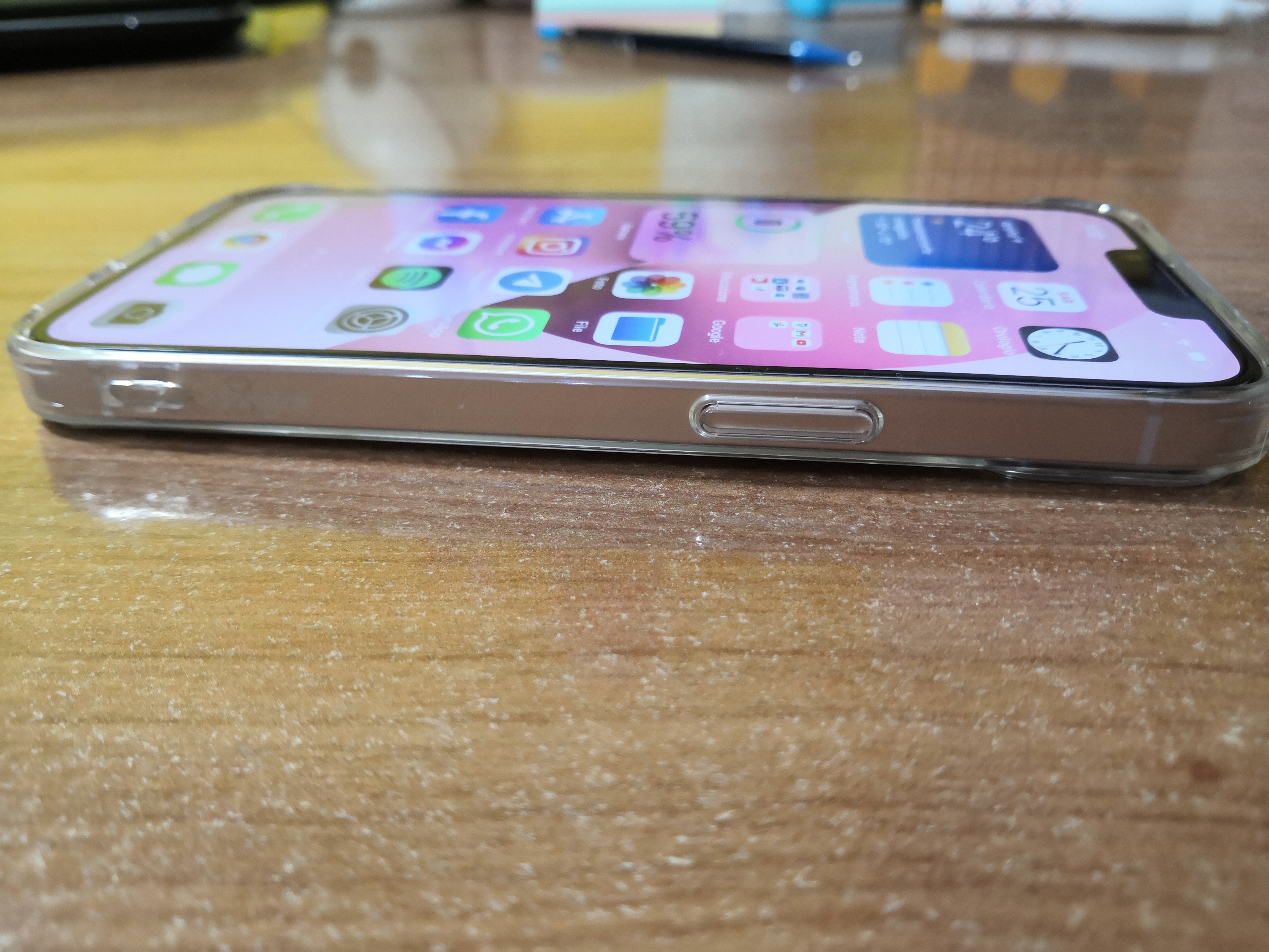 Ringke Fusion Cover iPhone 16 Pro Max Trasparente Clear Antishock