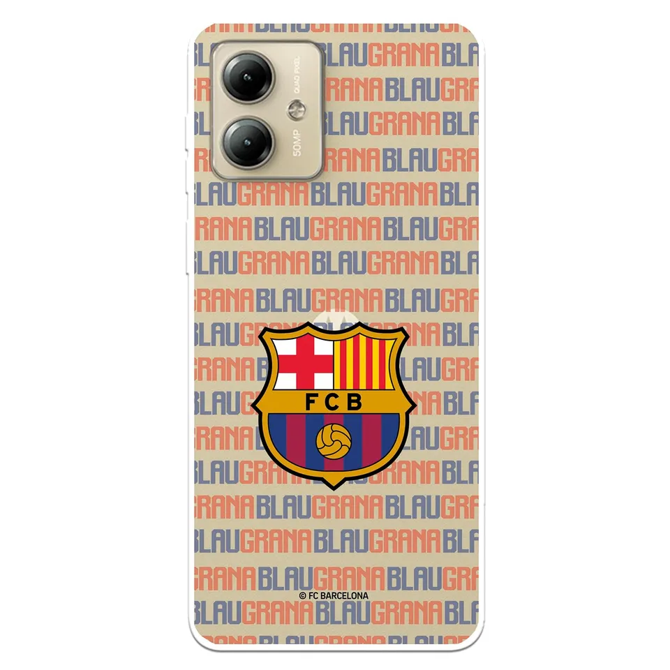 La Casa de las Carcasas Squadre cover Moto G14 Barcellona scudo blaugrana