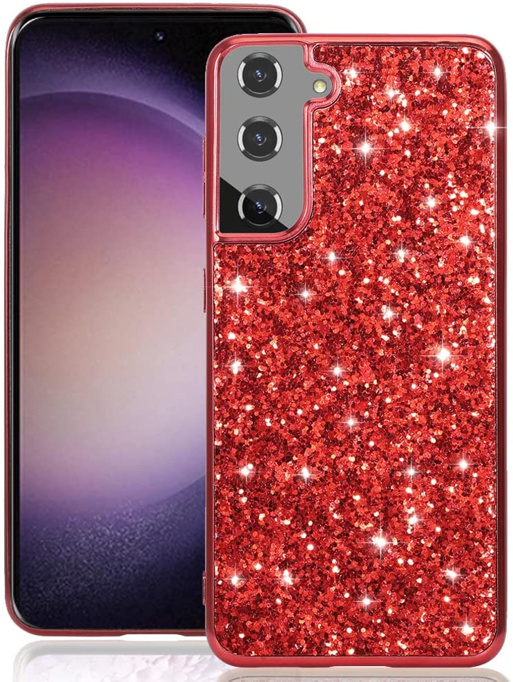 Redpepper Galaxy S23 Cover Glitter bumper bling