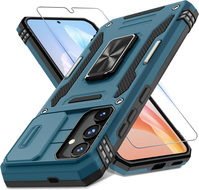 Redpepper Galaxy Cases S25 Ultra cover blu con anello