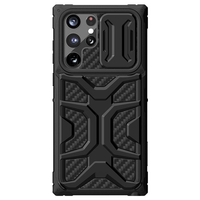 Redpepper Galaxy S22 Ultra Cover Carbonio Antiurto Nera