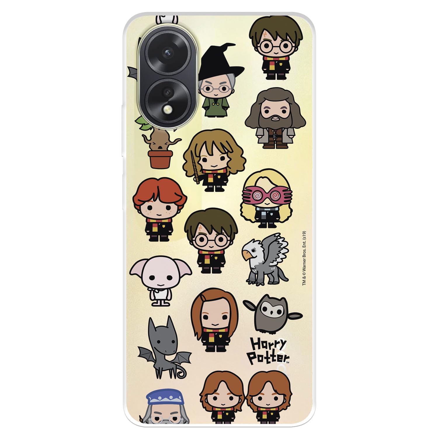 La Casa de las Carcasas Licenze Ufficiali Oppo A38-A18 cover Hogwarts