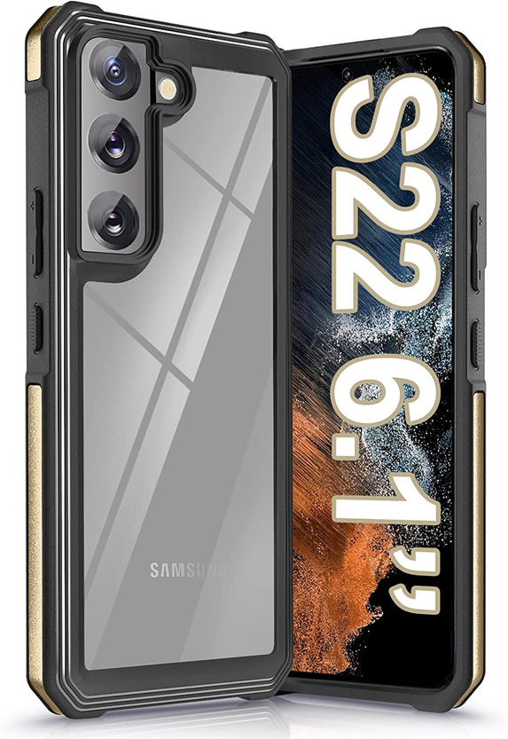 Redpepper Galaxy Cases S22 Ultra cover trasparente alluminio