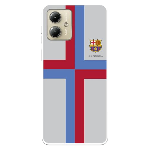 La Casa de las Carcasas Squadre cover Moto G14 Barcellona cruz blaugrana