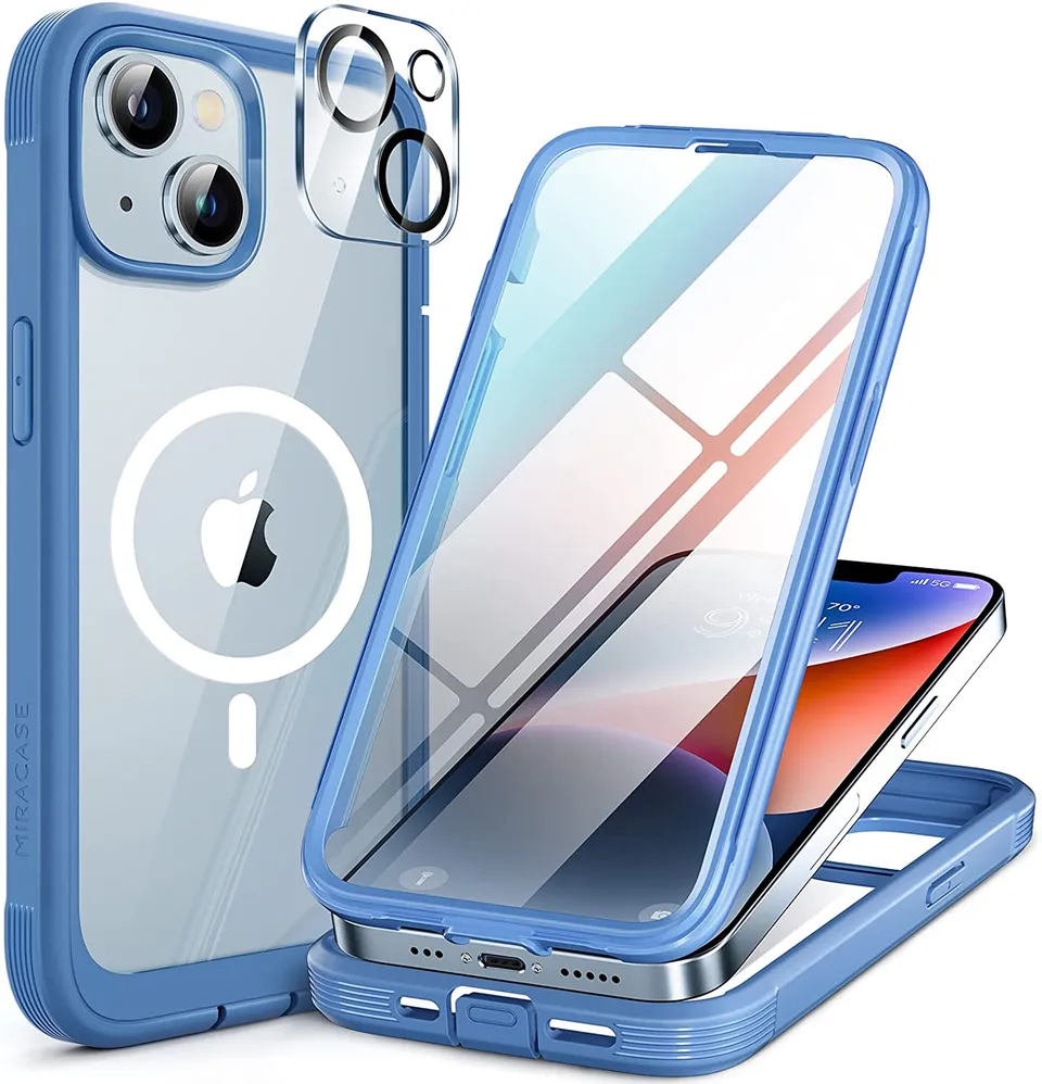 Redpepper iPhone 14 Cover Trasparente Bumper 6.1 Antishock