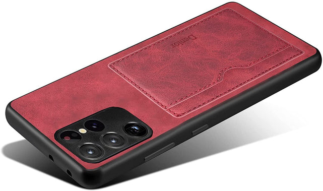 Redpepper Galaxy S22 Ultra cover portafoglio pelle con stand