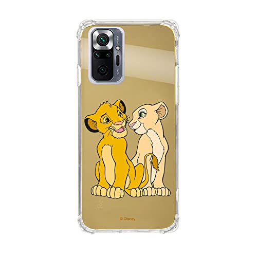 La Casa de las Carcasas Simba Nala cover Note 10 Pro specchio oro