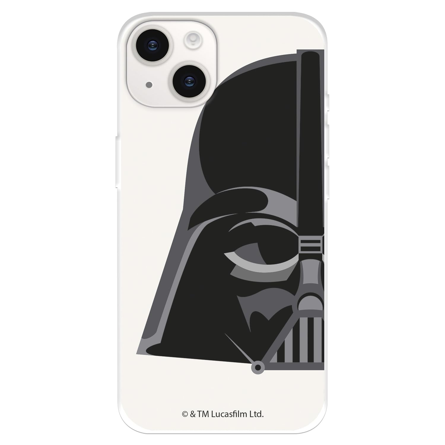 La Casa de las Carcasas Darth Vader custodia iPhone 15 Plus silicone