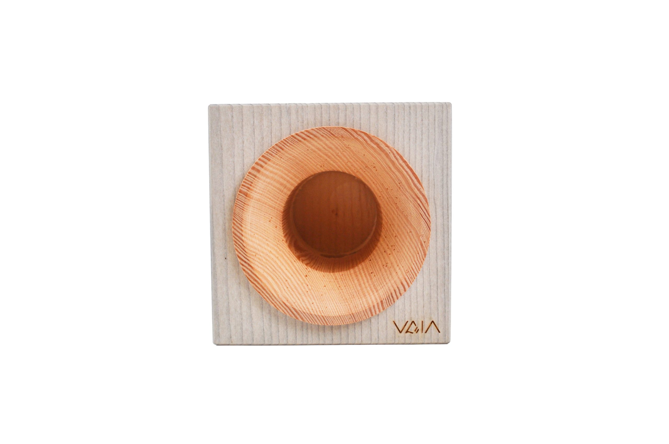 VAIA Cube Essential Aria amplificatore legno bianco