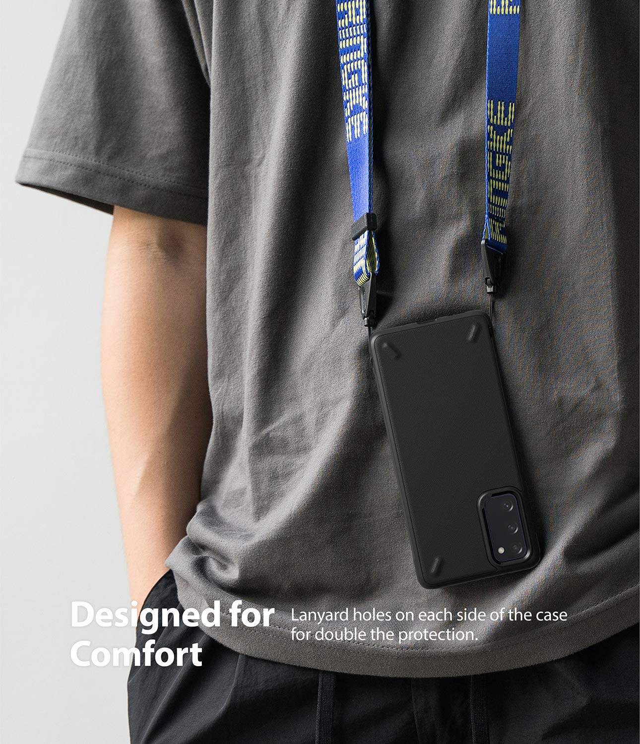 Ringke Onyx Galaxy S20 FE Cover Nera Black Antiurto