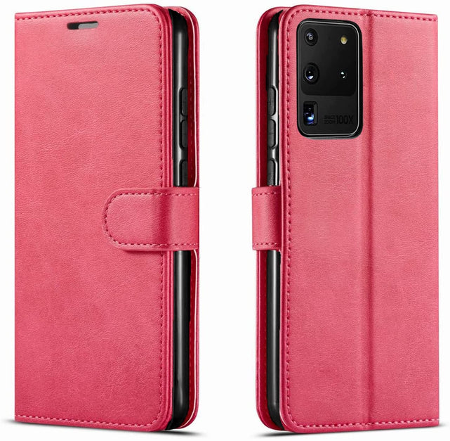 Redpepper Galaxy Cases S20 Ultra custodia portafoglio pelle nera