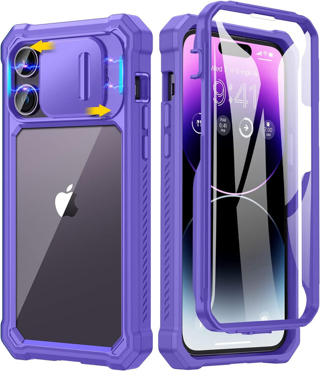 Redpepper Apple Cases cover iPhone 14 Pro corazzata trasparente