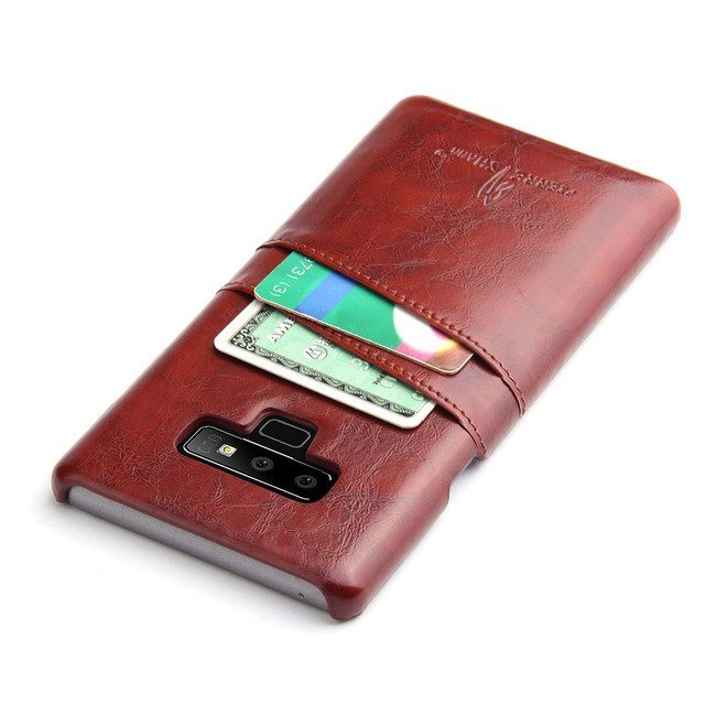Redpepper Galaxy cover pelle Note 9 S8 S9 portafoglio carte