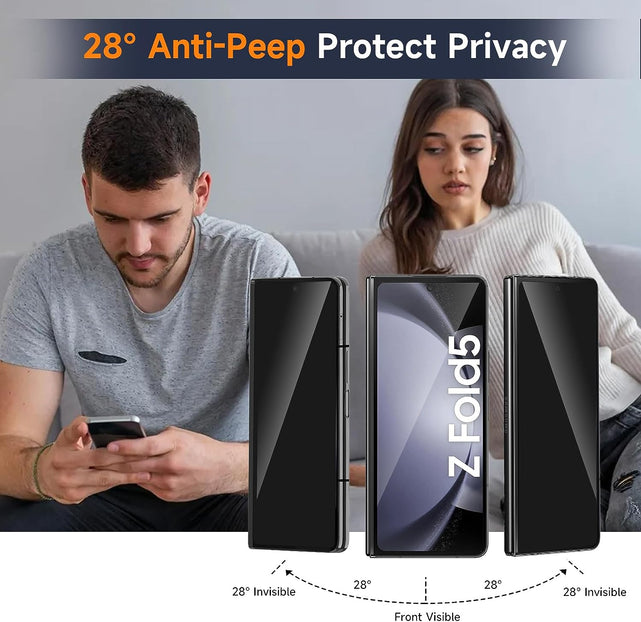 Redpepper Privacy Galaxy Z Fold 5 vetro temperato privacy 7,6"