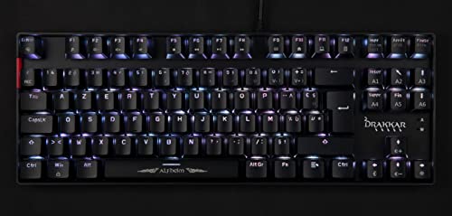 Konix Drakkar Alfheim tastiera meccanica TKL AZERTY RGB cavo