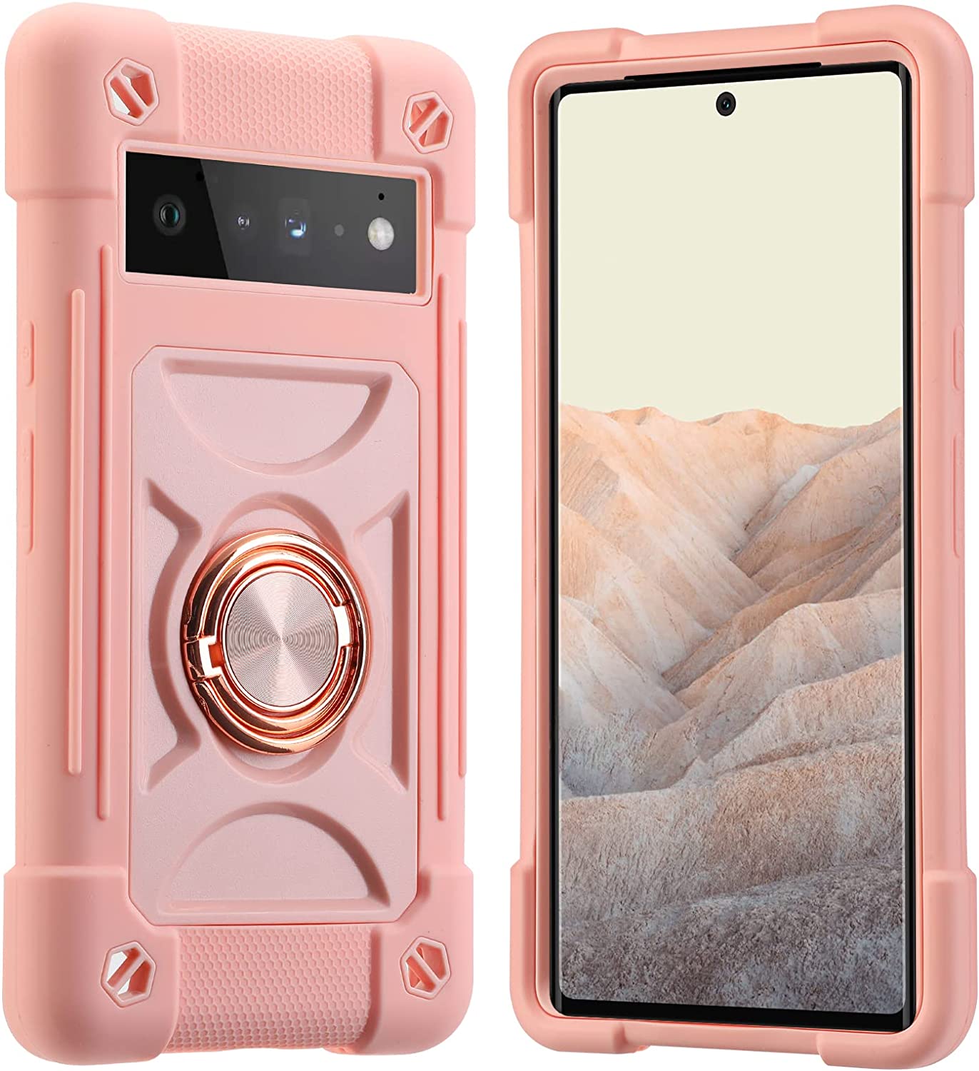 Redpepper Google Pixel Cases Pixel 6 Pro Custodia Bumper Ring Antishock