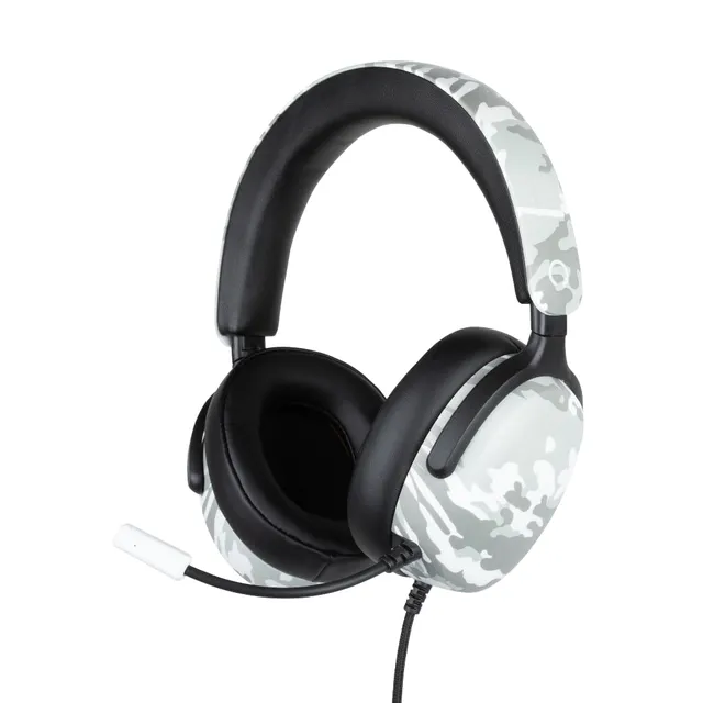 Konix Nexus Cuffie Gaming Bianco Grigio Jack 3,5 mm 40 mm