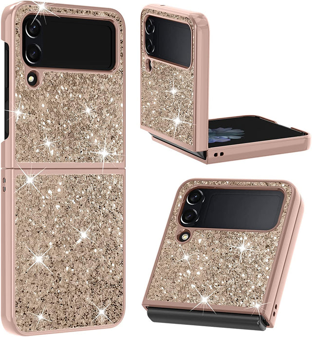 Redpepper Galaxy Z Flip 4 Cover Glitter Antiurto