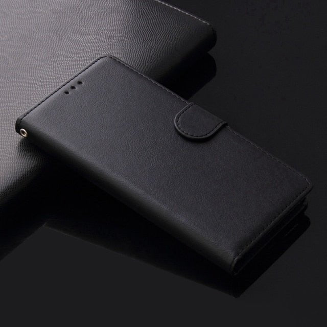 Redpepper Galaxy S21 Plus cover portafoglio pelle nera carte