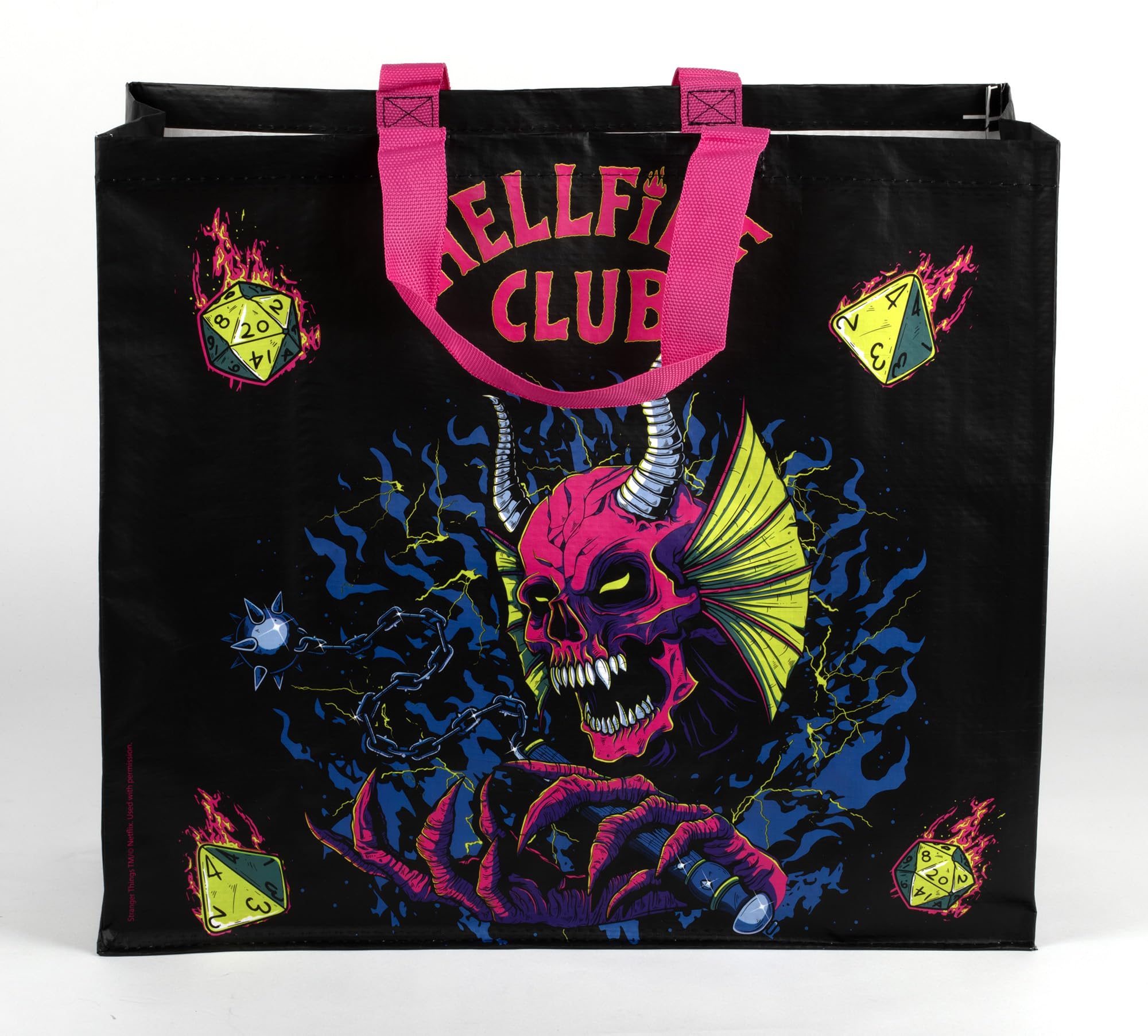 Konix Stranger Things Hellfire Borsa Spesa 40x45 Riciclata
