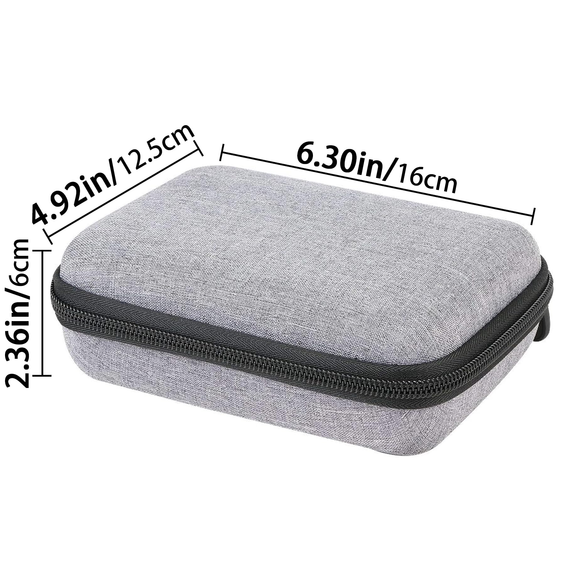 Aenllosi Camera Case Custodia Grigia per Kodak Mini 3 Retro