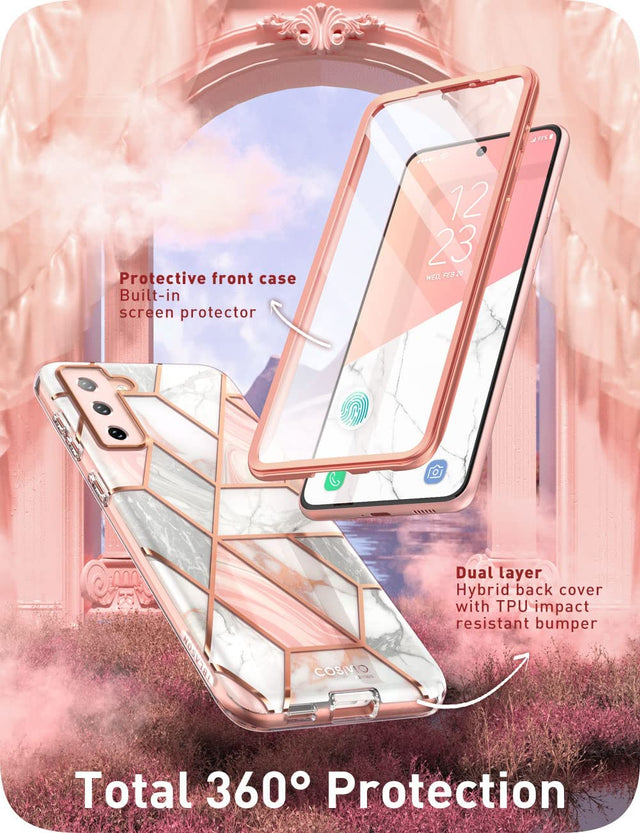 Redpepper Galaxy S22 Plus Cover con Pellicola Touch Sottile